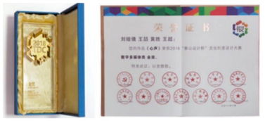 我校作品在2018泰山設計杯文化創意設計大賽中喜獲佳績，彰顯數字文化創意內容應用服務新高度